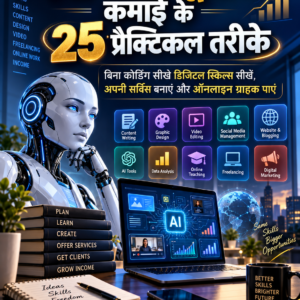 AI और कंप्यूटर से कमाई के 25 प्रैक्टिकल तरीके